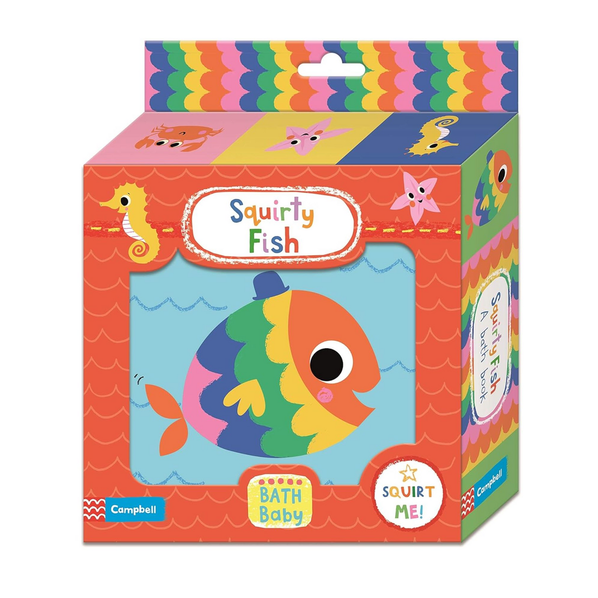 Squirty Fish Bath Book - My Little J