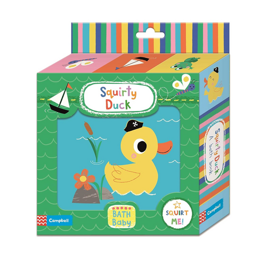 Squirty Duck Bath Book - My Little J