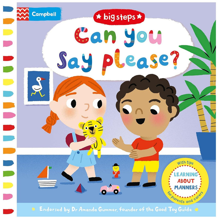 Big Steps : Can You Say Please?: Learning About Manners