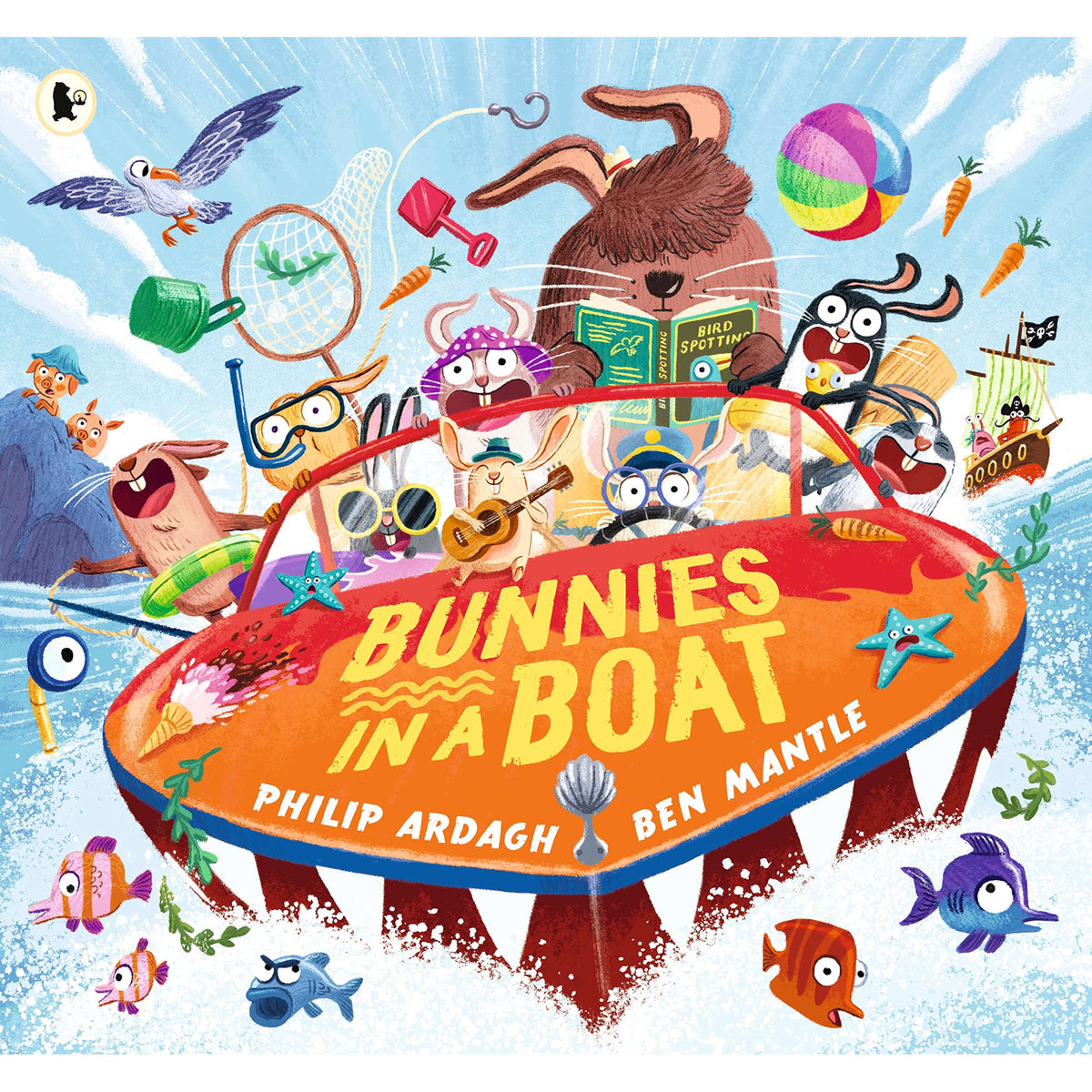 Bunnies in a Boat