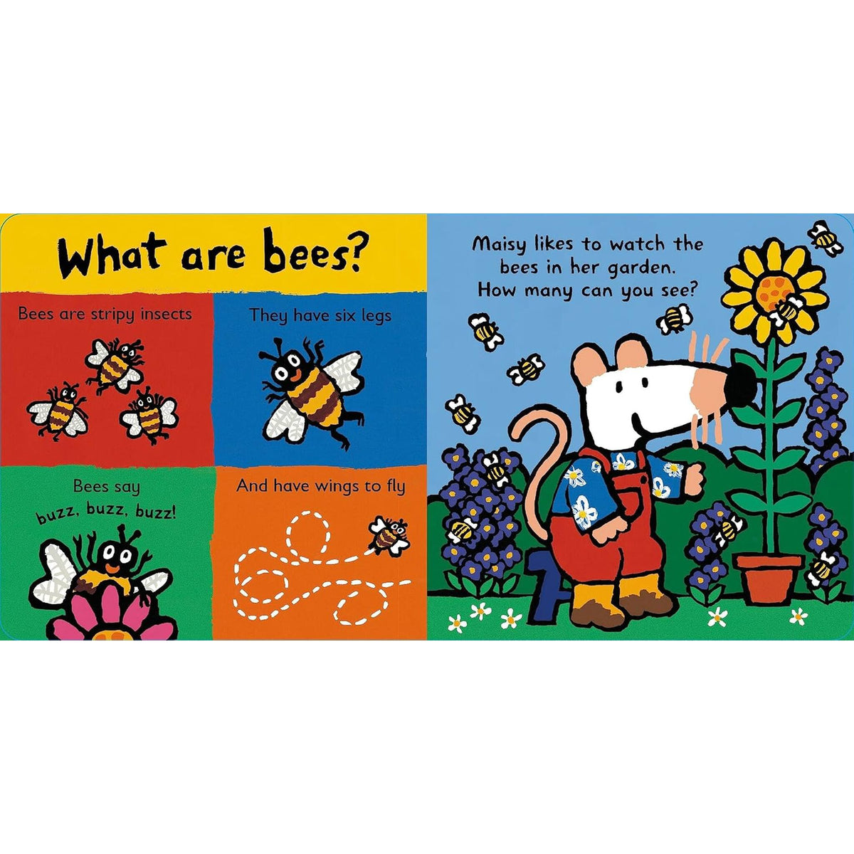 Maisy Loves Bees – inside pages