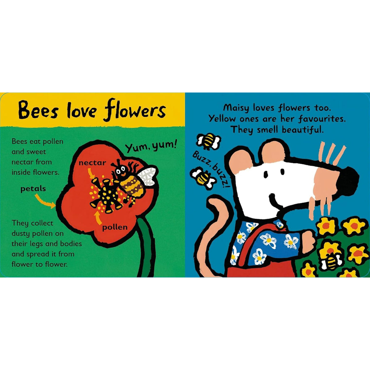 Maisy Loves Bees – inside pages