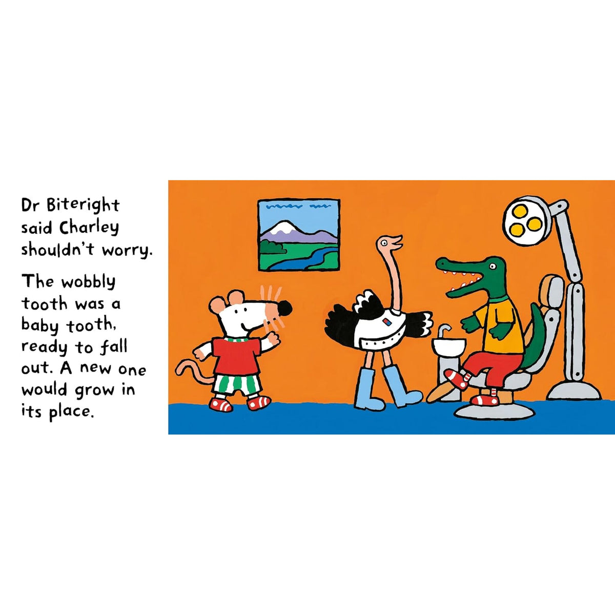 Maisy Goes to the Dentist : As seen on TV! A reassuring story to help calm nerves ahead of a first visit to the dentist, perfect for boys and girls age 3–5 – inside pages