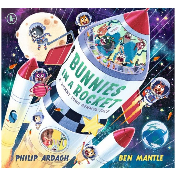 Bunnies in a Rocket: Blast Off! a Brand-New, Laugh-Out-Loud Space Adventure in the Sunny Town Bunnies Series! ()
