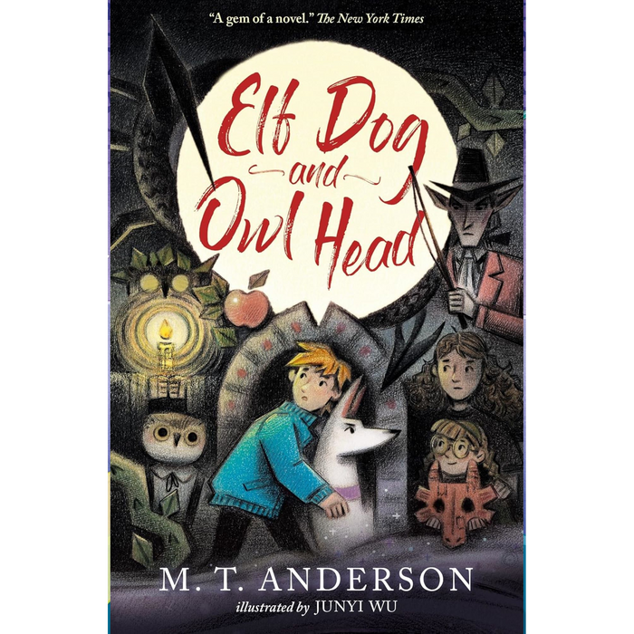 Elf Dog and Owl Head