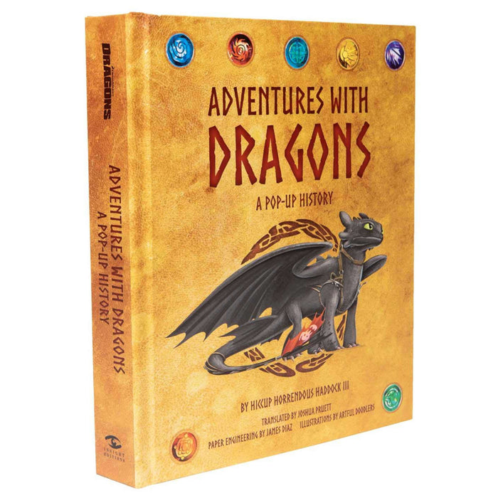 DreamWorks Dragons : Adventures with Dragons: A Pop-Up History - My Little J