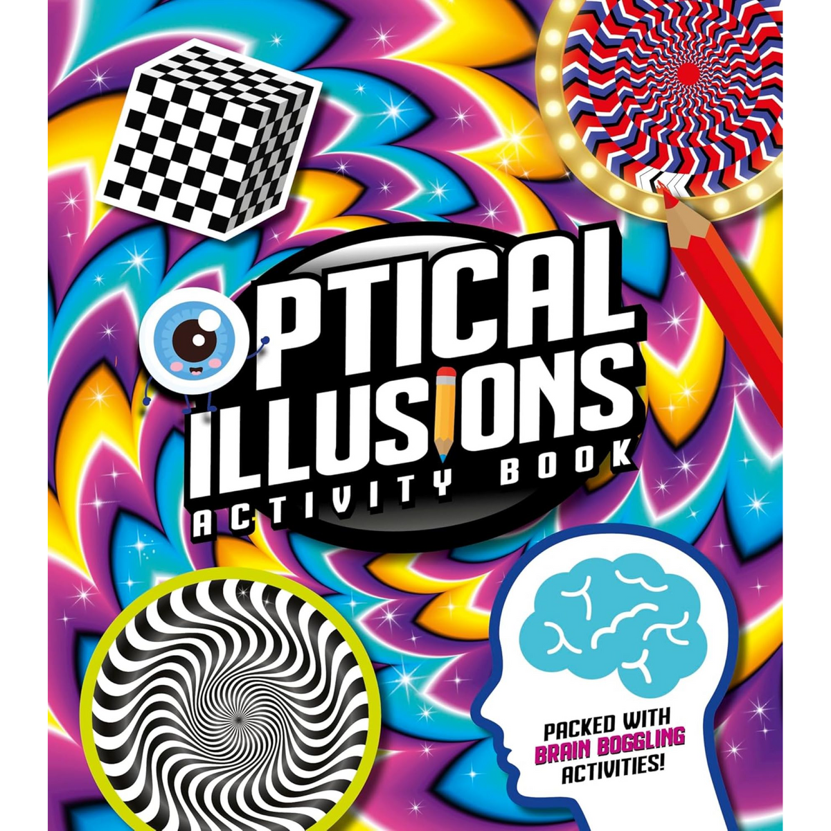 Optical Illusions Activity Book: Packed with Brain-Boggling Activities! - My Little J