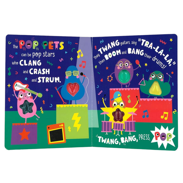 The Pop Pets A Loud Poptastic Crowd (Board book)