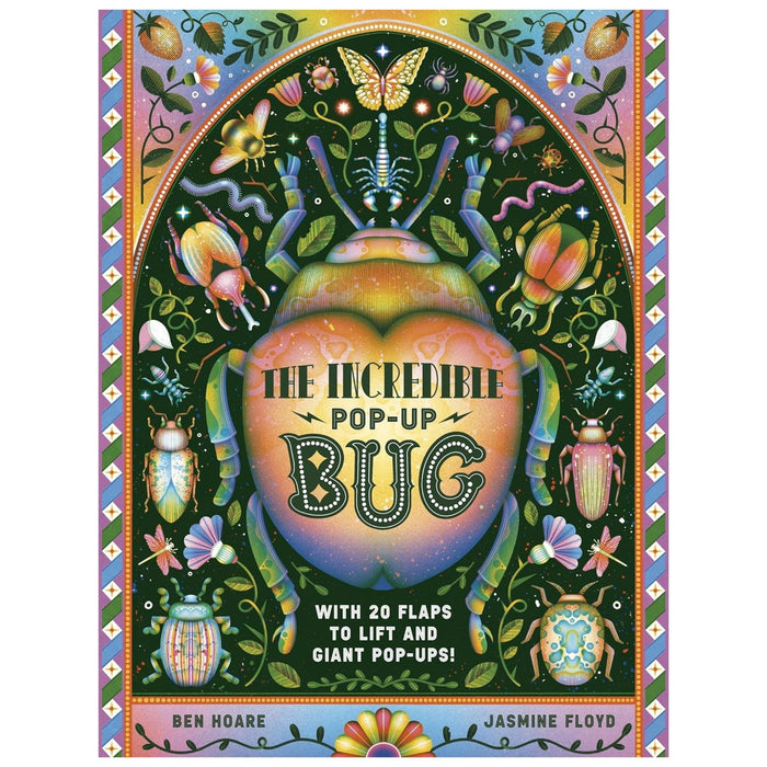 The Incredible Pop-Up Bug With 20 Flaps to Lift and GIANT Pop-Ups (Hardcover)