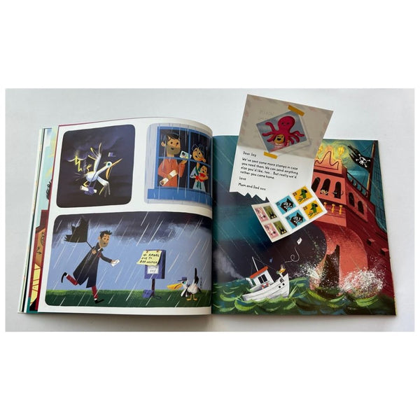 Jay Runs Away : With 6 lift-the-flap letters to open and read! - My Little J
