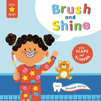 Star Skills: Brush and Shine : A lift-the-flap, slide-the-tab first experiences book