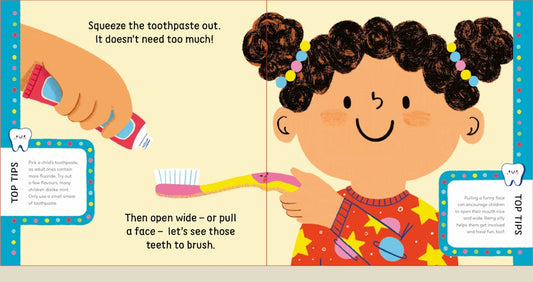 Star Skills: Brush and Shine : A lift-the-flap, slide-the-tab first experiences book - My Little J