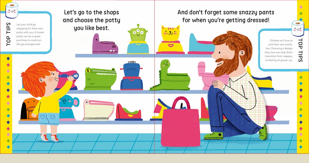 Star Skills: Potty Time : A lift-the-flap, slide-the-tab first experiences book - My Little J