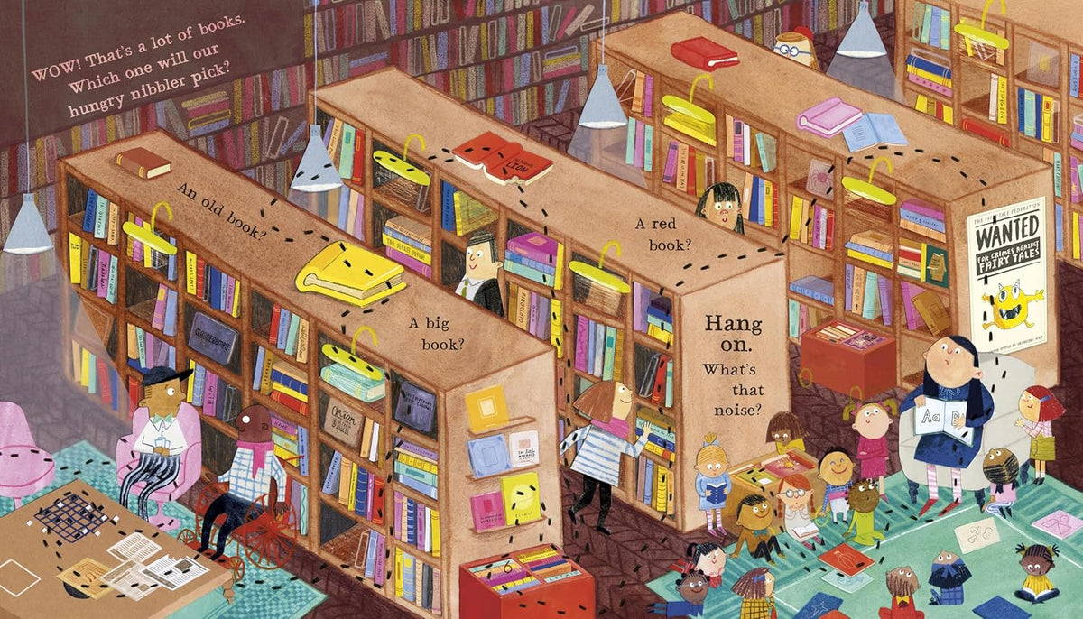 Nibbles: The Very Hungry Book Monster (PB)