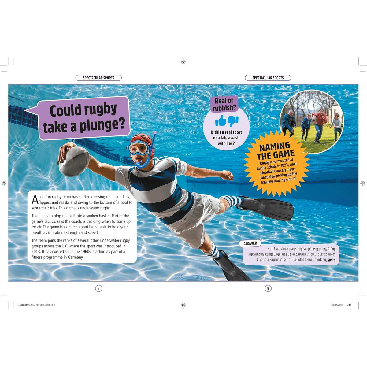 The Week Junior Real or Rubbish? : Over 500 extraordinary stories - can you tell facts from fake news? – inside pages