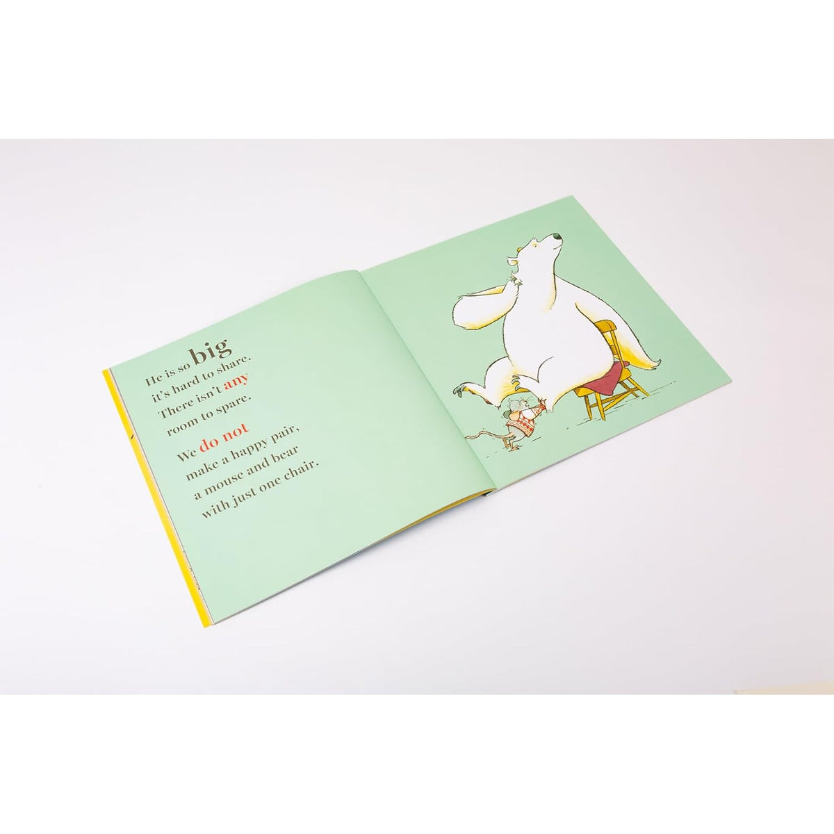 There's a Bear on My Chair (10th Anniversary Edition) – inside pages