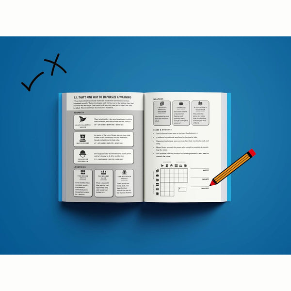 Murdle: The Case of the Seven Skulls: 64 Wildly Wicked Murder Mystery Logic Puzzles (Book 5)