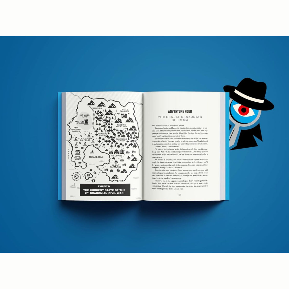 Murdle: The Case of the Seven Skulls: 64 Wildly Wicked Murder Mystery Logic Puzzles (Book 5) - My Little J