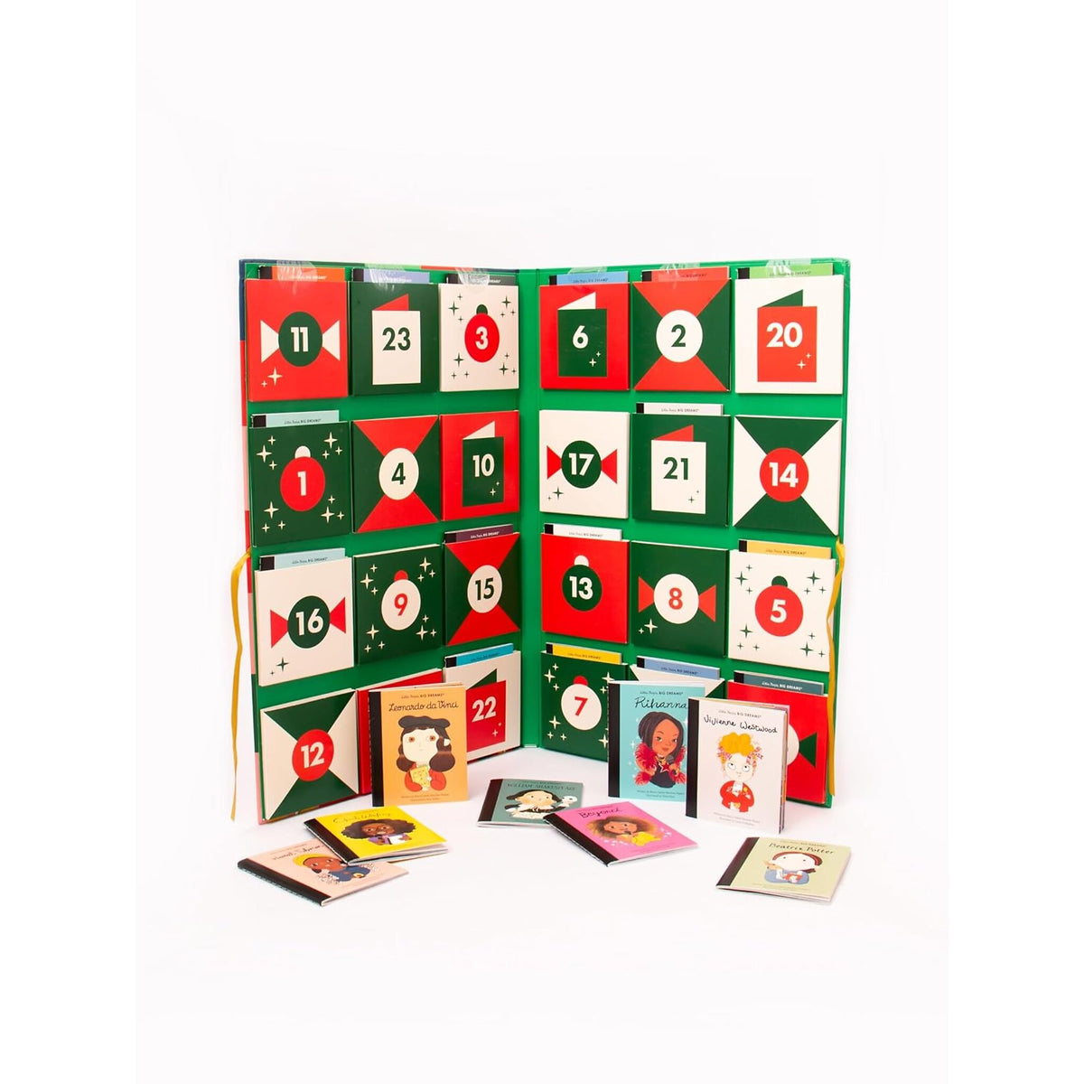 Little People, BIG DREAMS: Advent Calendar Book Collection: 2026 Edition – inside pages