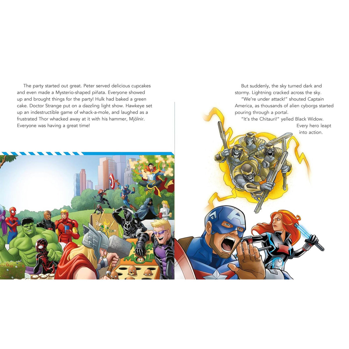 Marvel Advent Countdown: 24 Days of Super Heroes : Reveal a secret story every day – inside pages