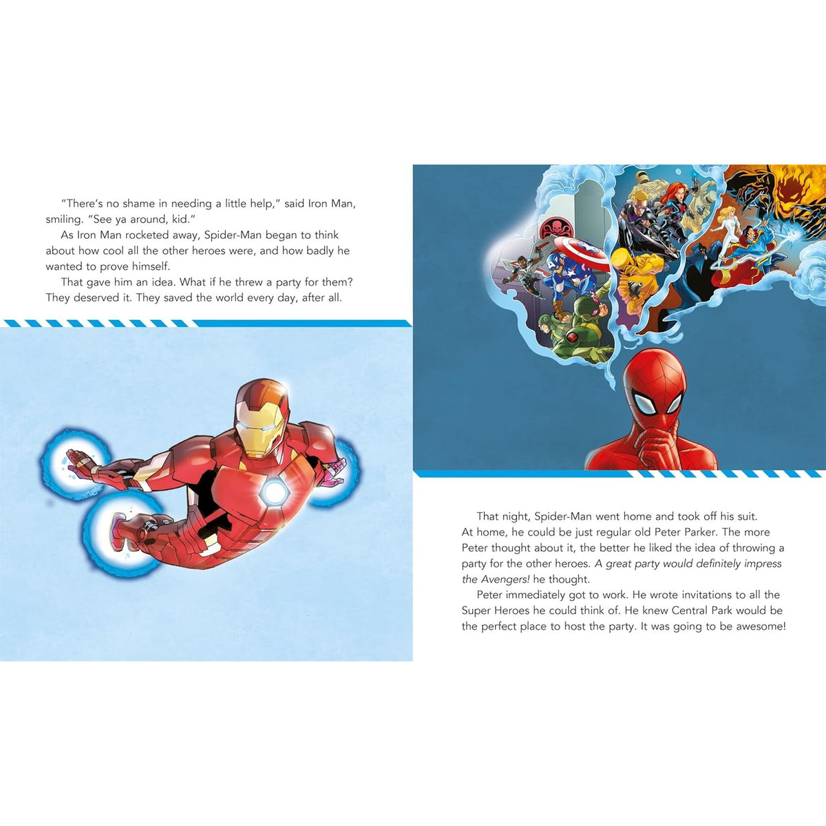 Marvel Advent Countdown: 24 Days of Super Heroes : Reveal a secret story every day – inside pages