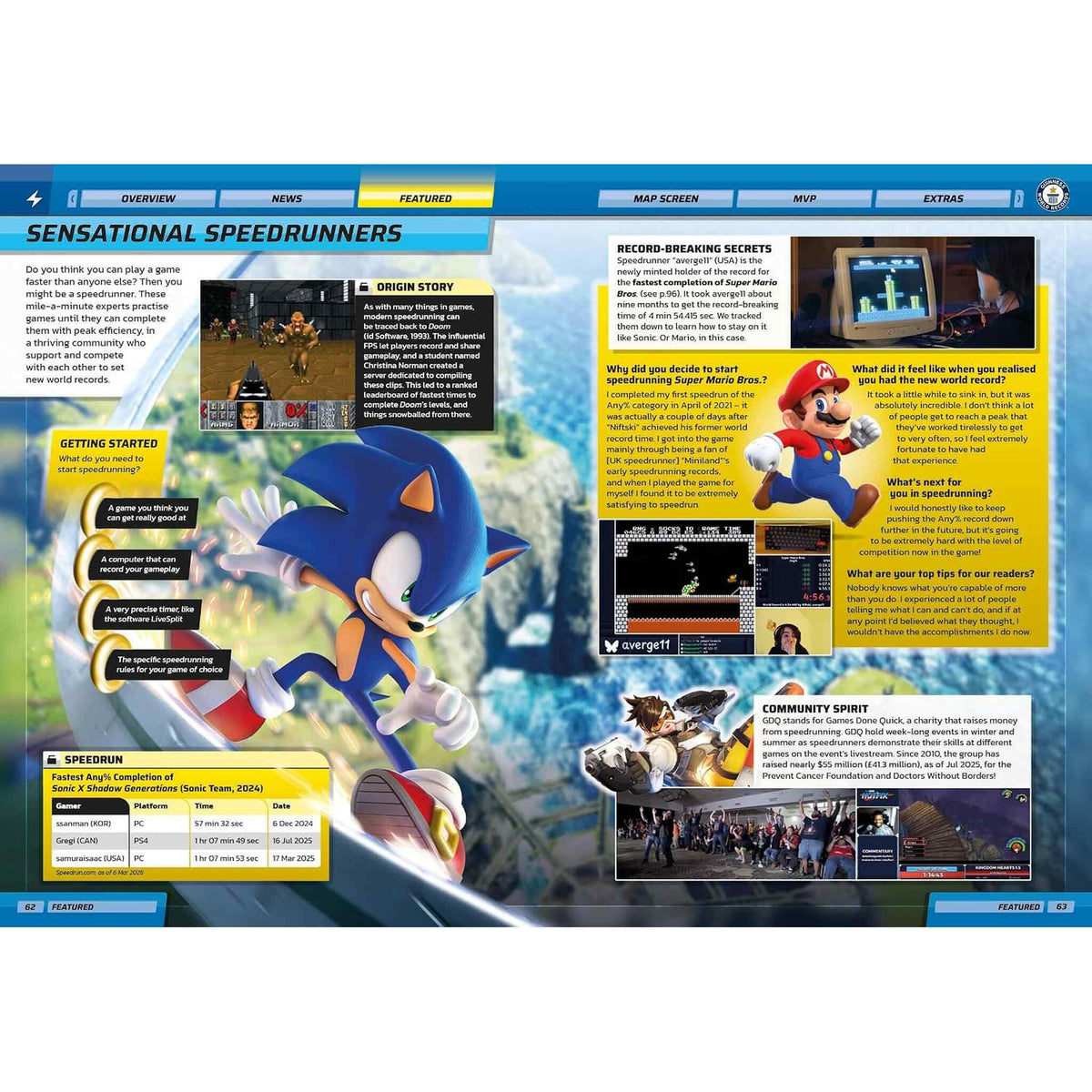 Guinness World Records Gamer's Edition 2027 – inside pages