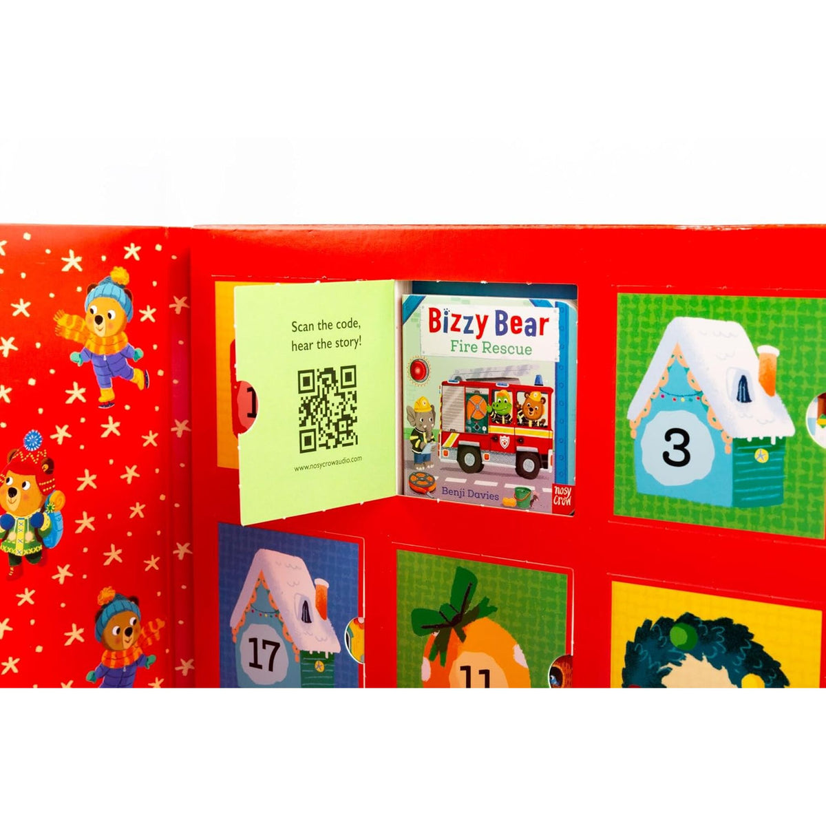 Bizzy Bear Advent Calendar Book Collection : with 24 mini storybook surprises! – inside pages