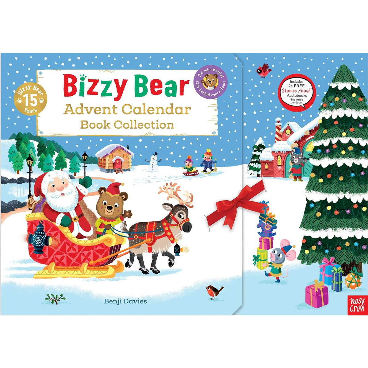 Bizzy Bear Advent Calendar Book Collection : with 24 mini storybook surprises!