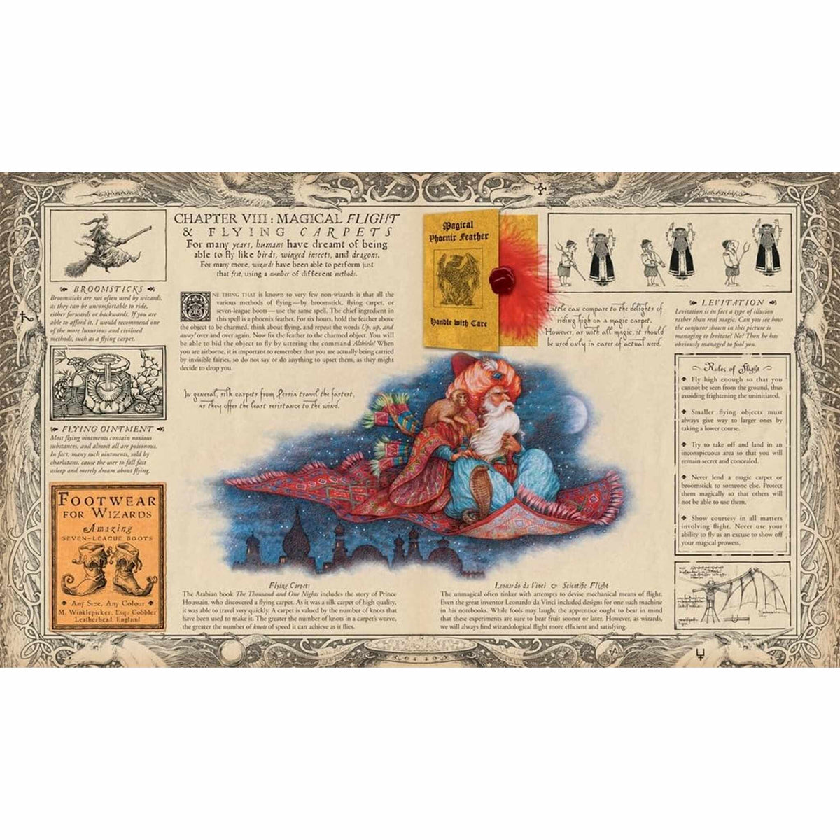 Wizardology : 20th Anniversary Edition - NEW for 2026! – inside pages