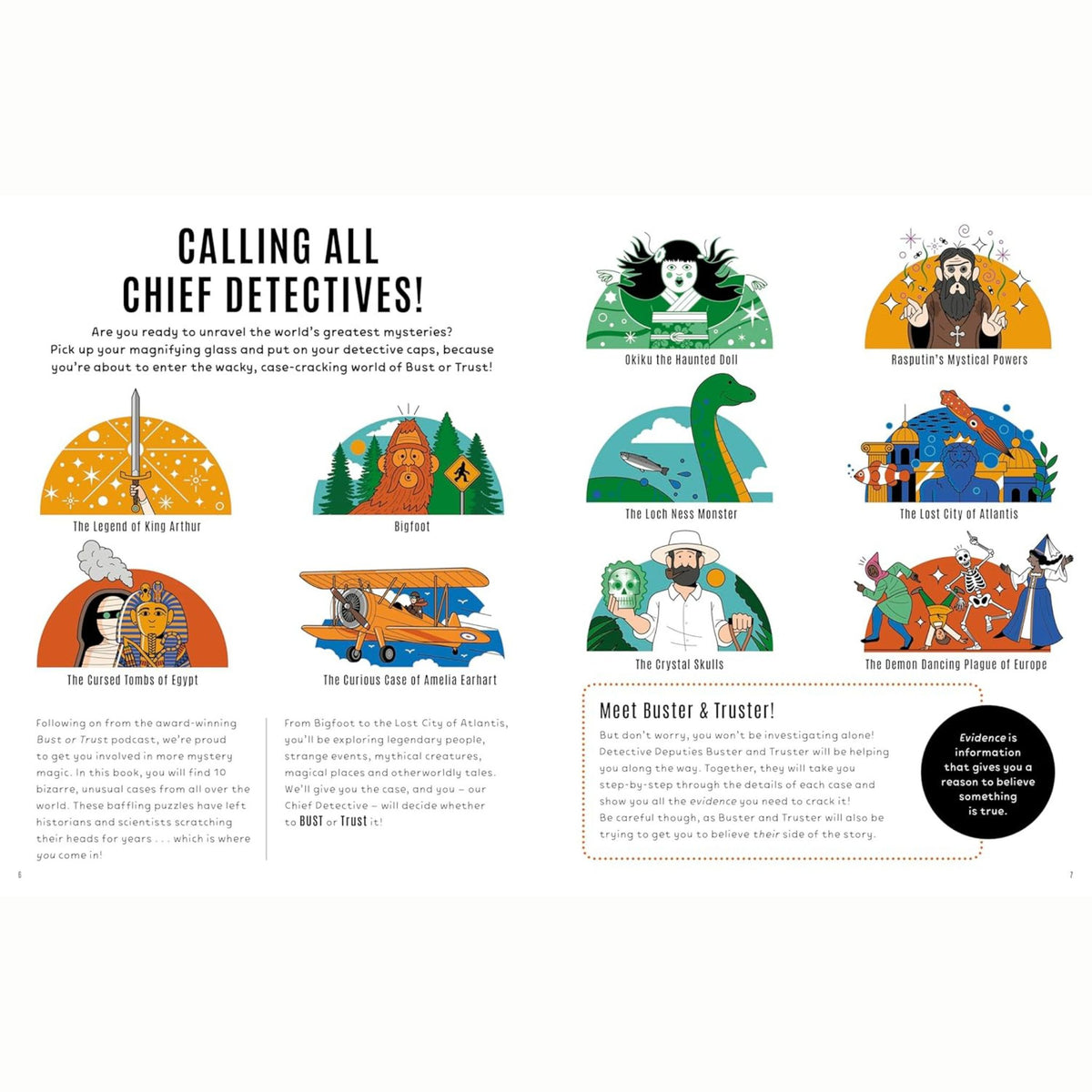 BUST OR TRUST: A Kids' Mystery Book - My Little J