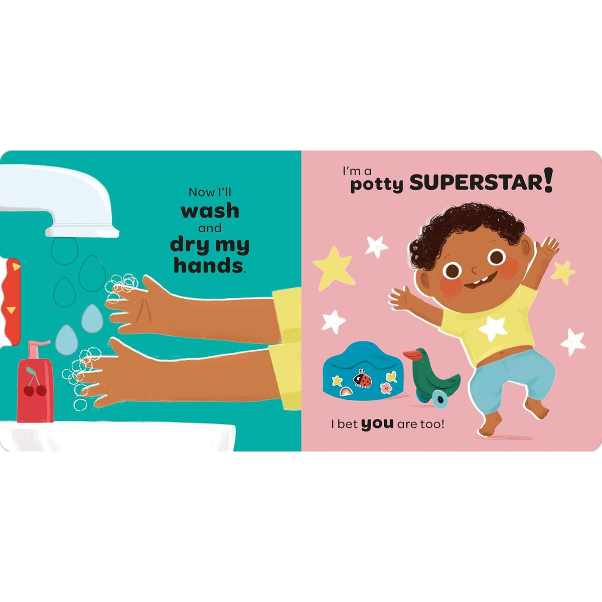 Hello, Potty! – inside pages