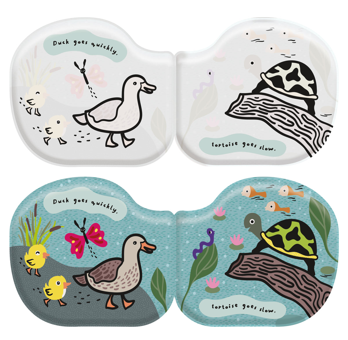 Duck & Friends : Watch me change colour in water! - My Little J