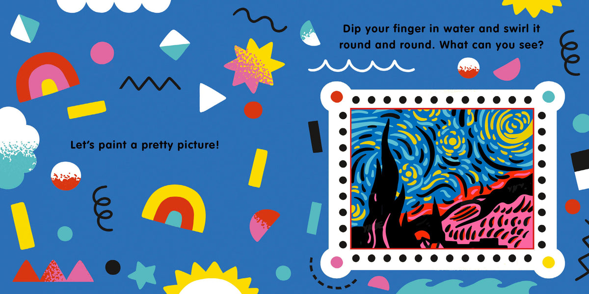 My Busy Art Book! : A Playful Art Book with Sliders, Pull Tabs, and Magic Ink!