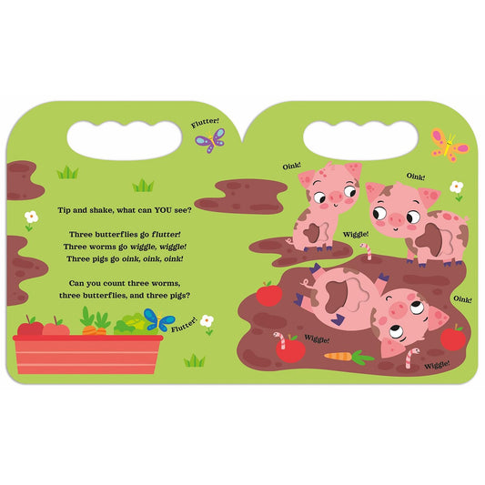 On the Farm Counting : A Counting Book – inside pages