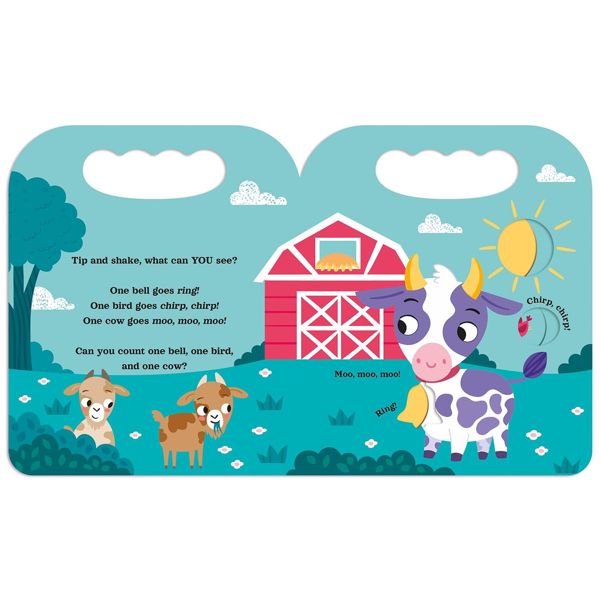 On the Farm Counting : A Counting Book – inside pages