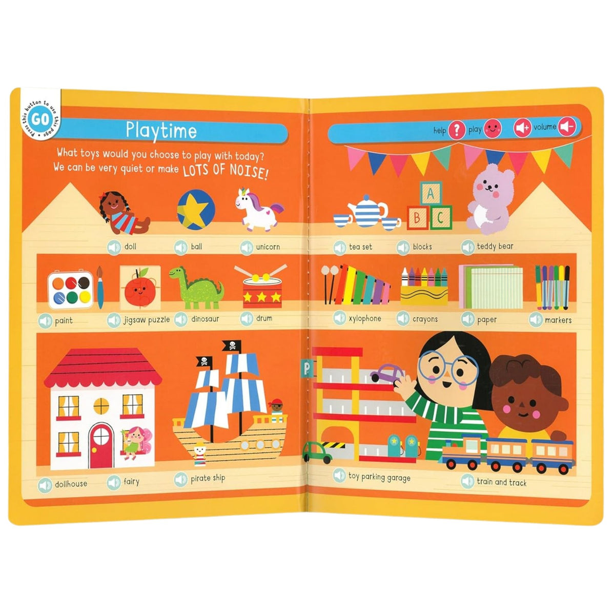 300 First Words Sound Book (Board book)