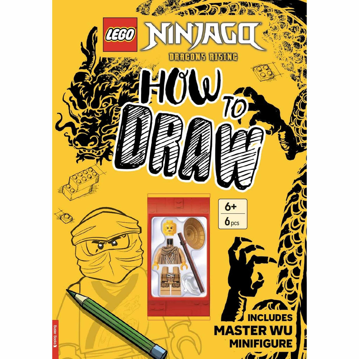 LEGO® NINJAGO®: How to Draw (with Master Wu minifigure)