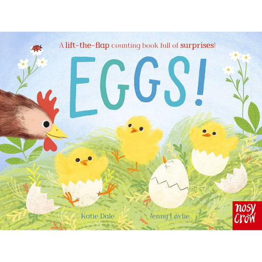Eggs! : A lift-the-flap counting book full of surprises! - My Little J