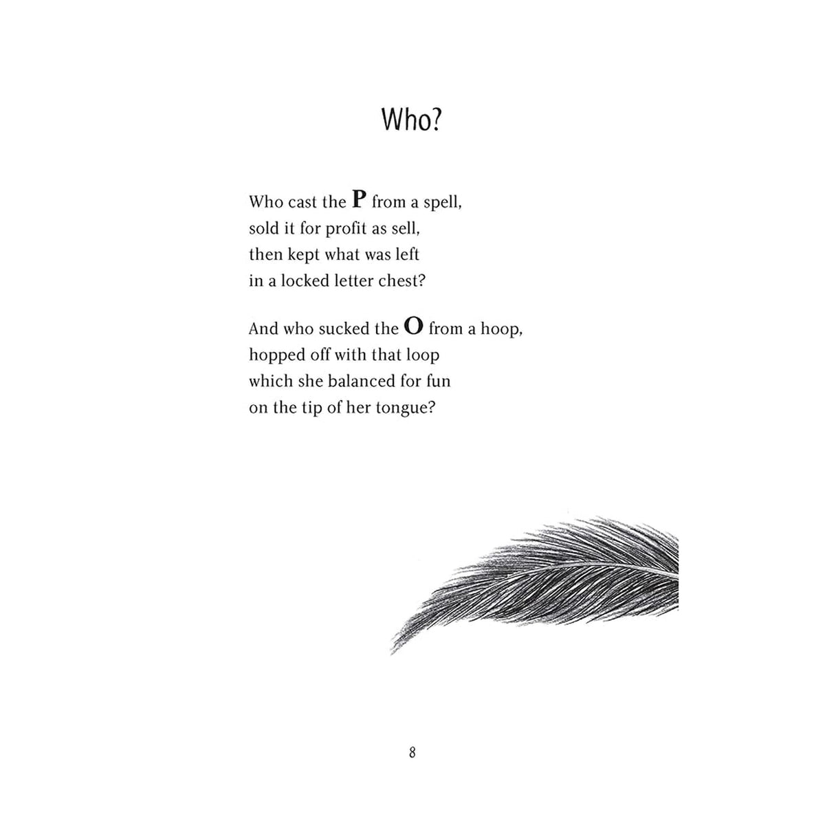The Language of Cat : Poems – inside pages