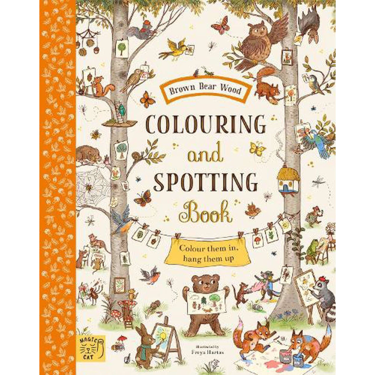 Brown Bear Wood: Colouring & Spotting