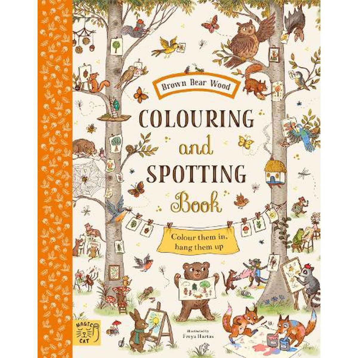 Brown Bear Wood: Colouring & Spotting - My Little J