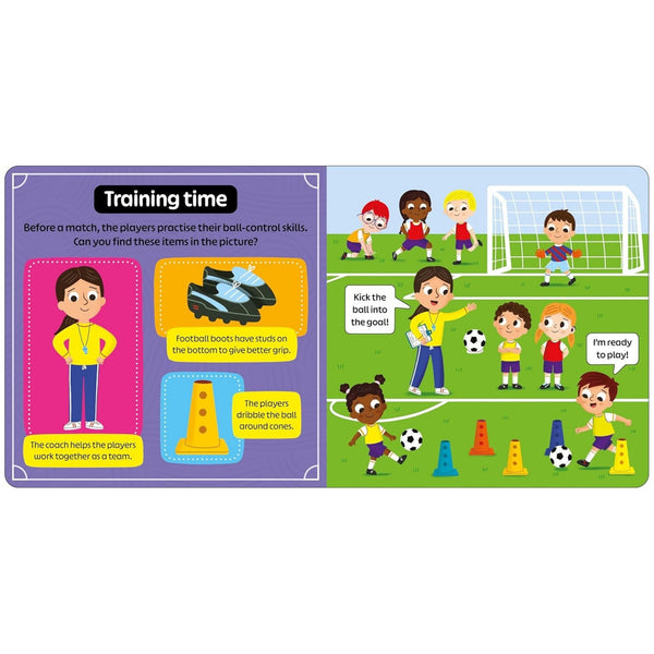My First Football Book (Spin and Play): With an Interactive Spinner ()