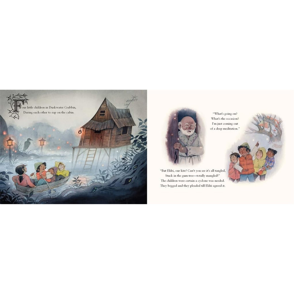 Letters from the Witch Cackle Crackle : With Five Spells to Pull Out and Keep – inside pages