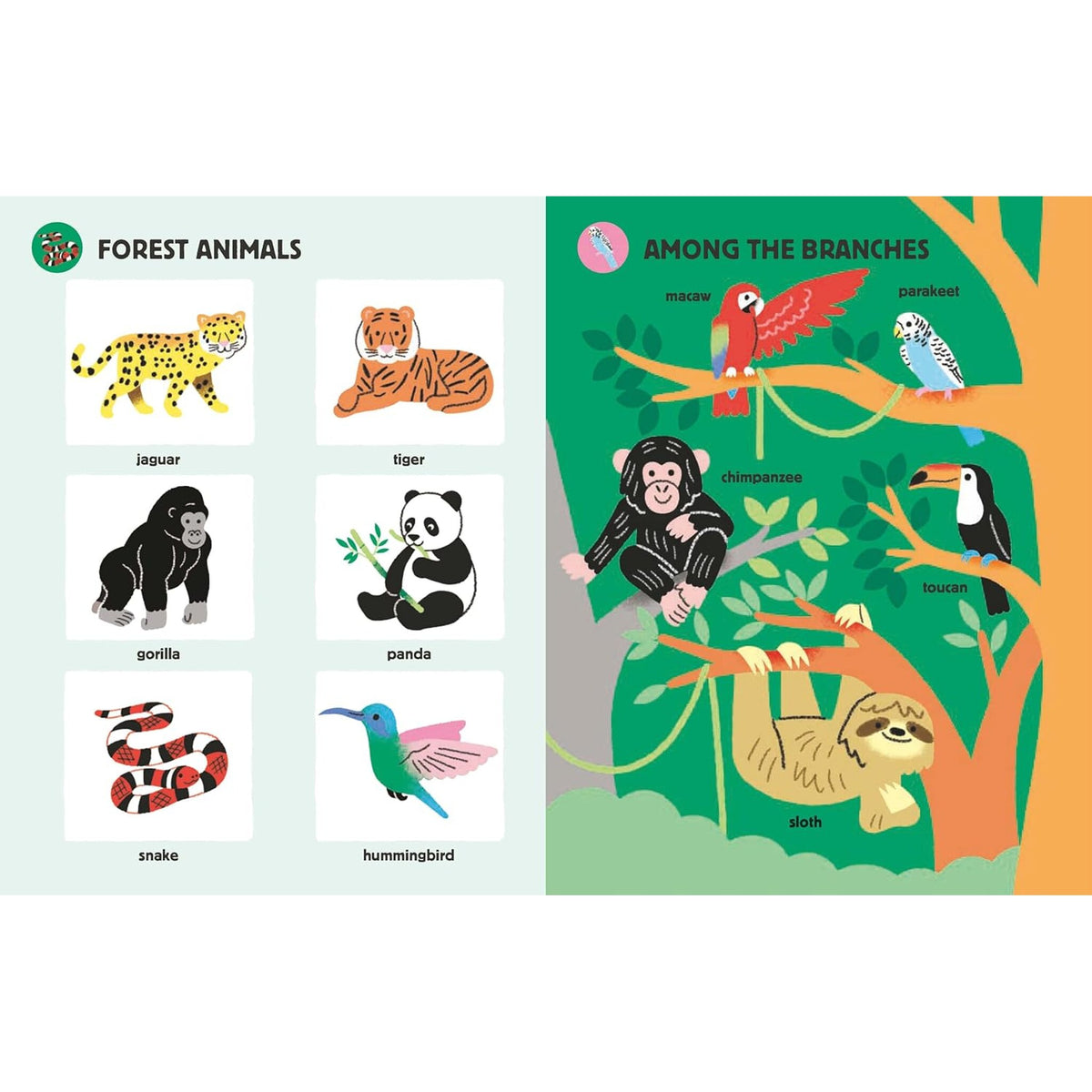 My Big Book of Animal Sounds – inside pages