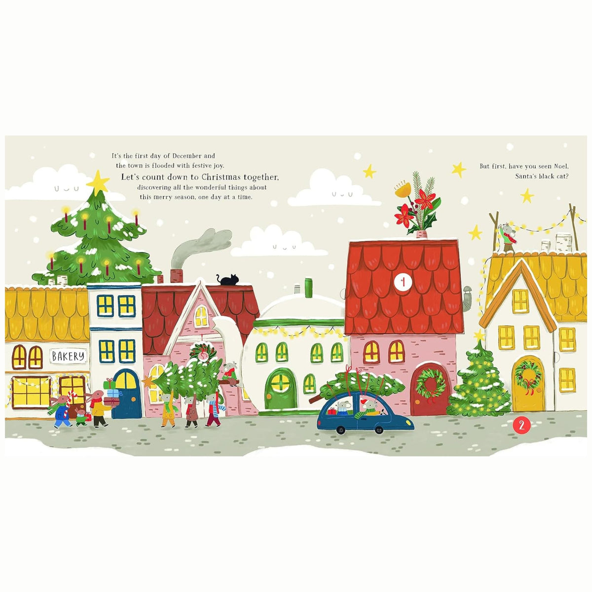 Counting Down to Christmas : Advent Book with Festive Flaps