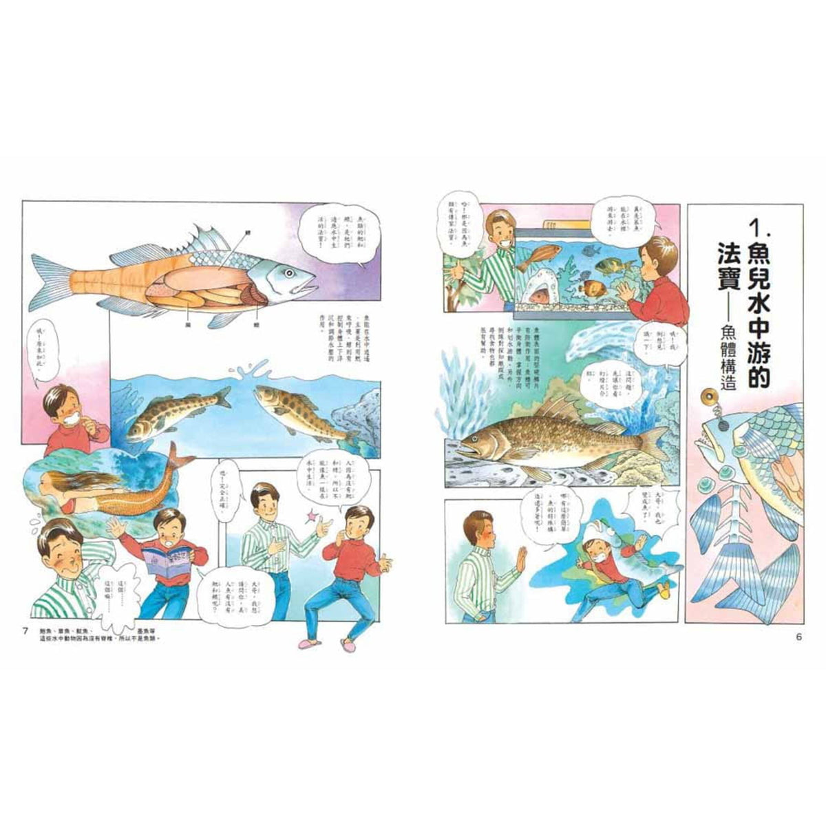 魚類大搜奇 – inside pages