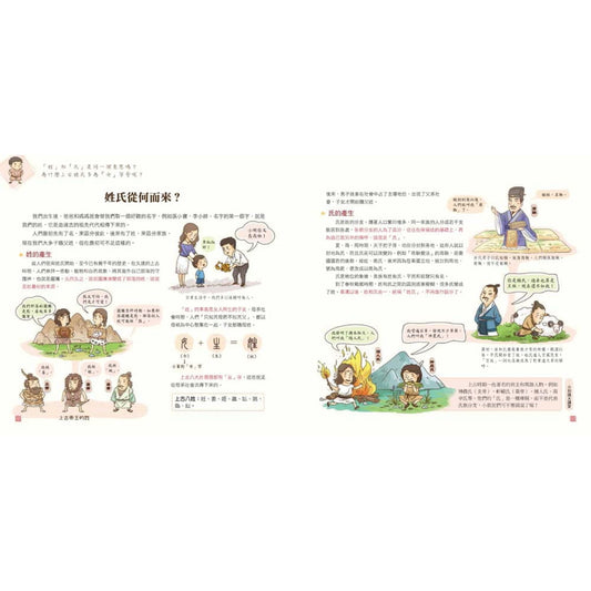 我們的姓氏【畫給孩子的尋根之旅】 – inside pages