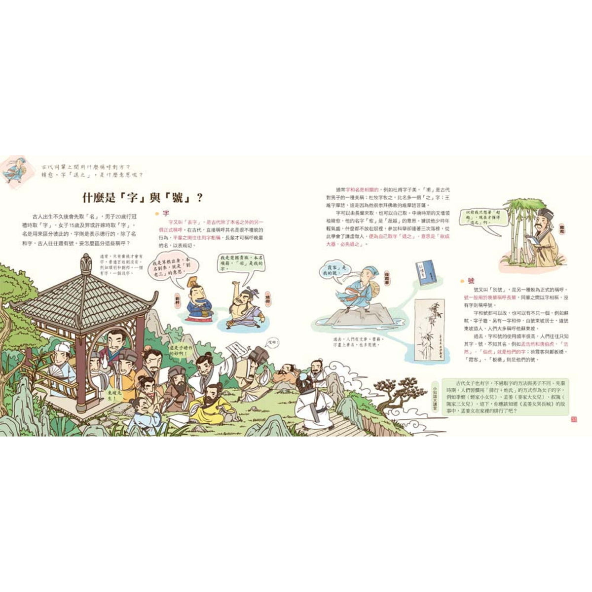 我們的姓氏【畫給孩子的尋根之旅】 – inside pages