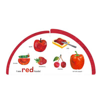 The Very Hungry Caterpillar's Rainbow Foods (Board book)