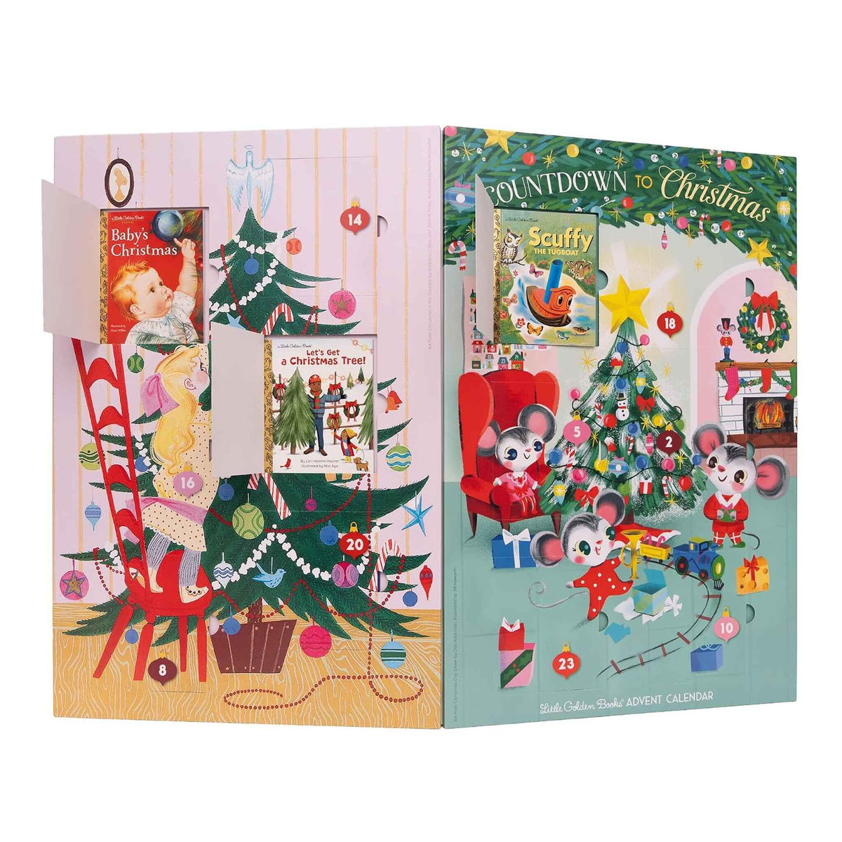 Little Golden Books Advent – inside pages